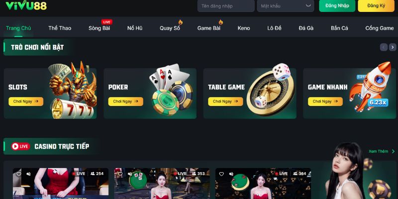 VIVU88 Điểm Đến Giải Trí Trực Tuyến Hấp Dẫn Nhất 2025 Thông tin tổng quan về nhà cái VIVU88