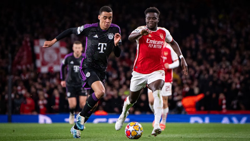 Bayern Munich đại chiến với Arsenal